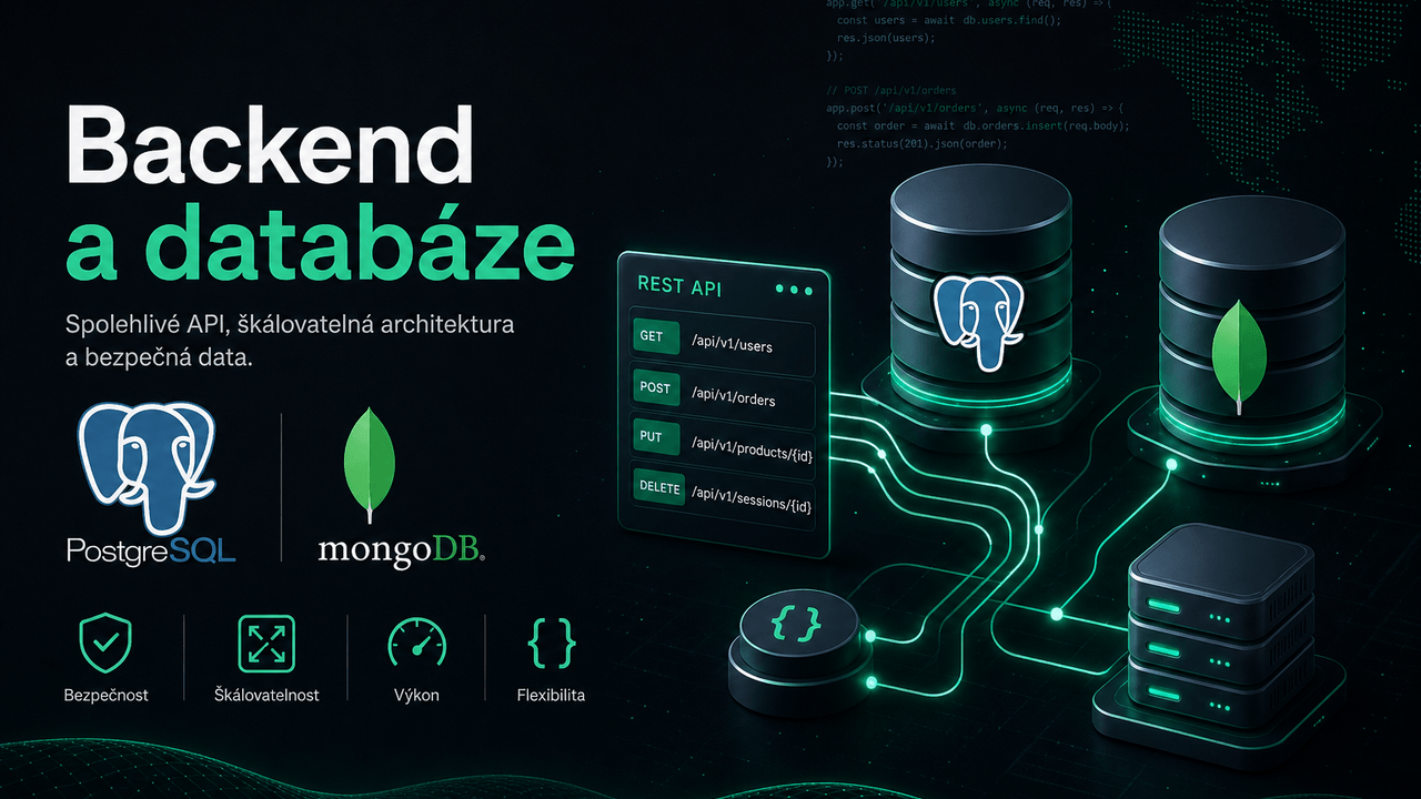 Backend a Databáze