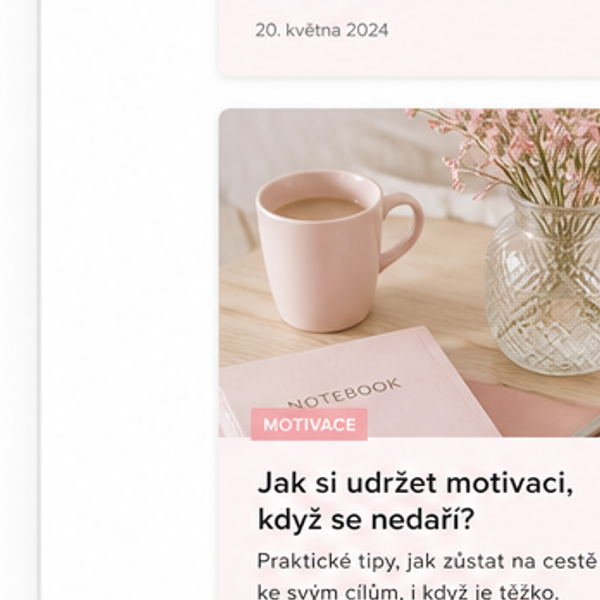 Jak si udržet motivaci, když se nedaří?