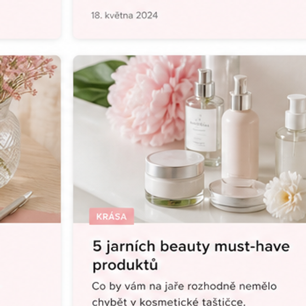 5 jarních beauty must-have produktů