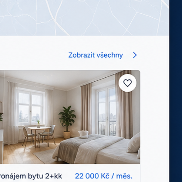 Pronájem bytu 2+kk